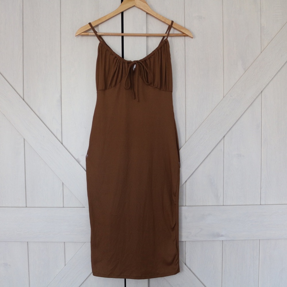 LIVI by Olivia Rae brown dress, XS